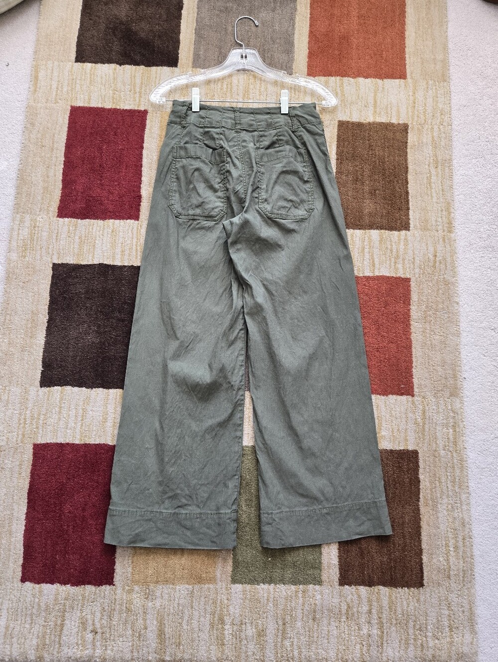 Maeve Colette Pants Women's Size 25 Sage Green - Picture 3 of 5